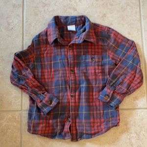 Hanna Andersson Flannel Button Up